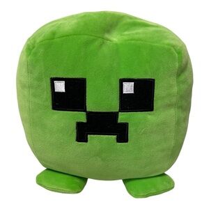 Minecraft MOJANG Green Creeper Plush Toy Character Stuffed Animal 9”